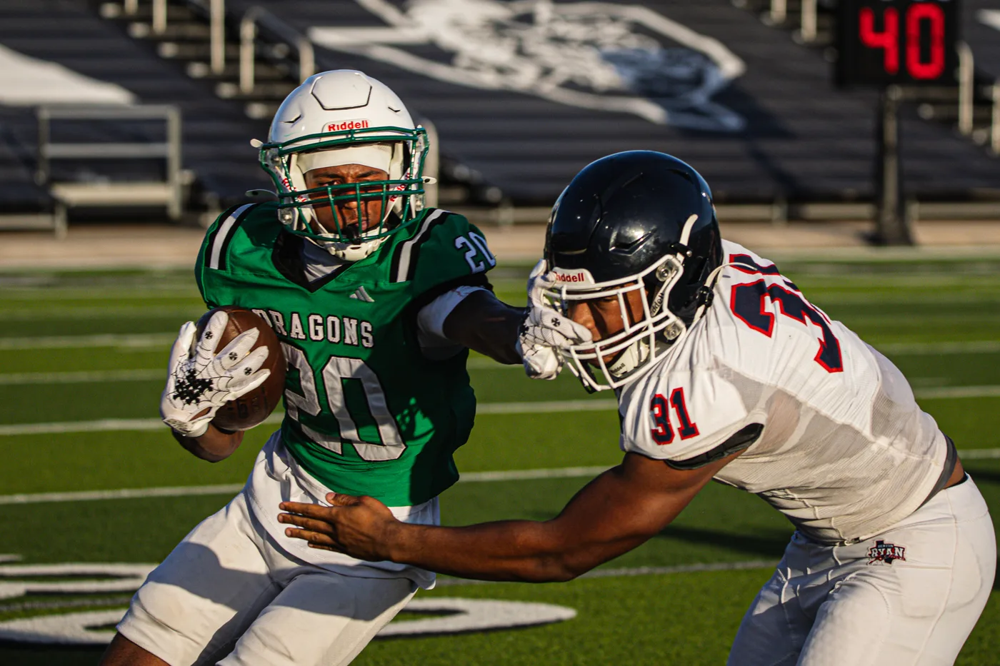 Varsity Football vs Denton Ryan (Scrimage) — photo 3